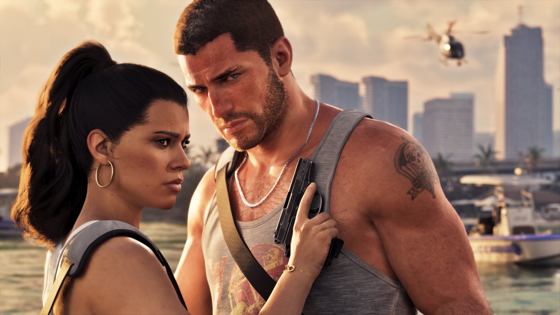 Grand Theft Auto VI official screenshot — Jason And Lucia