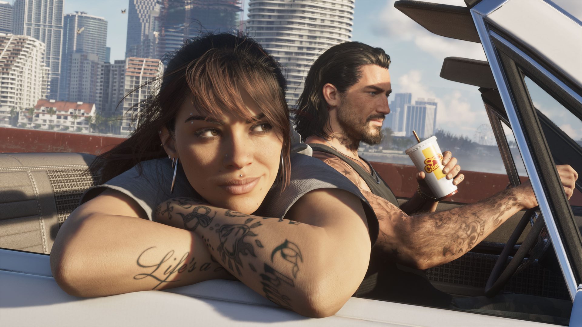 Grand Theft Auto VI official screenshot — Jason And Lucia