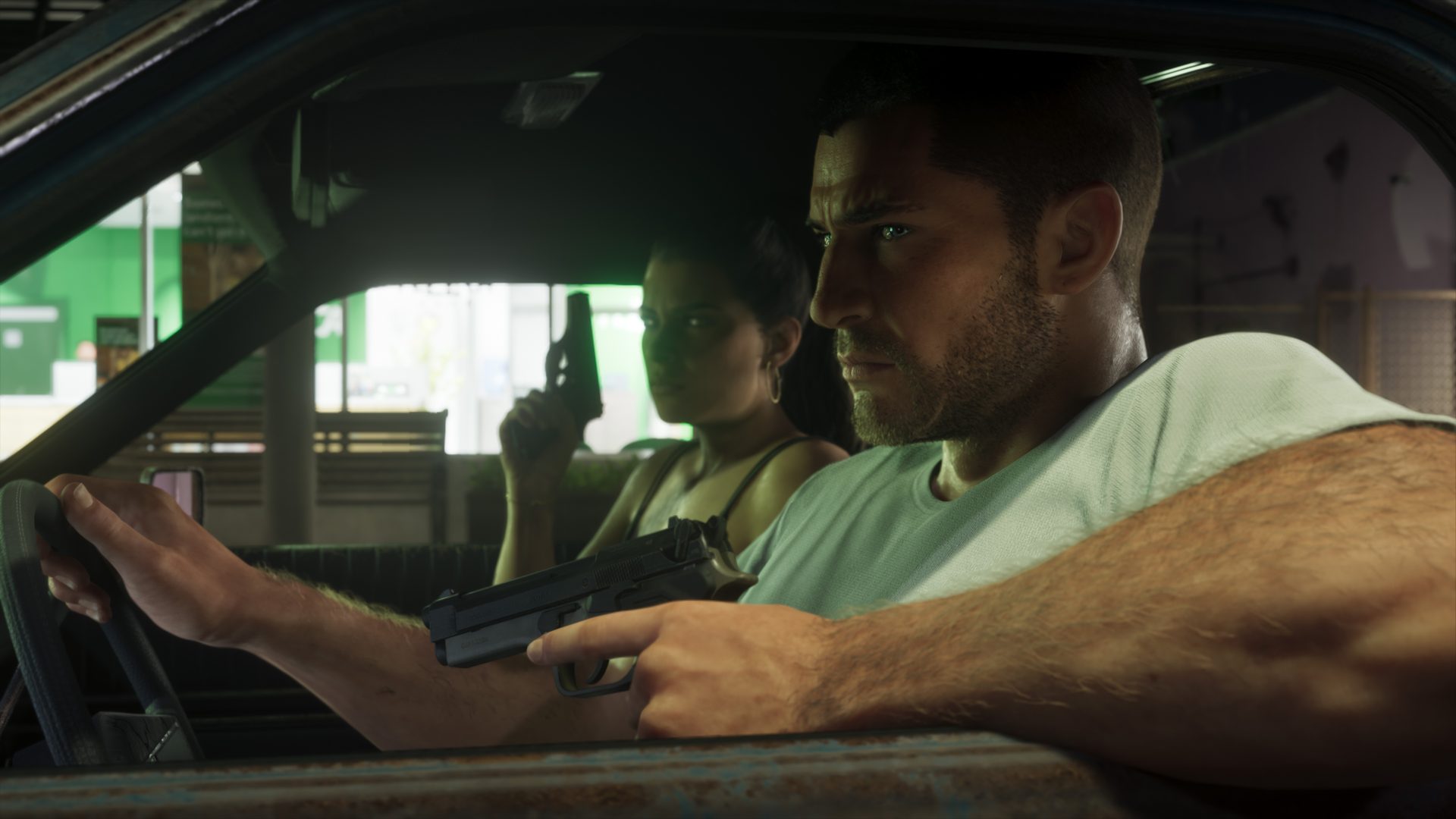Grand Theft Auto VI official screenshot — Jason And Lucia