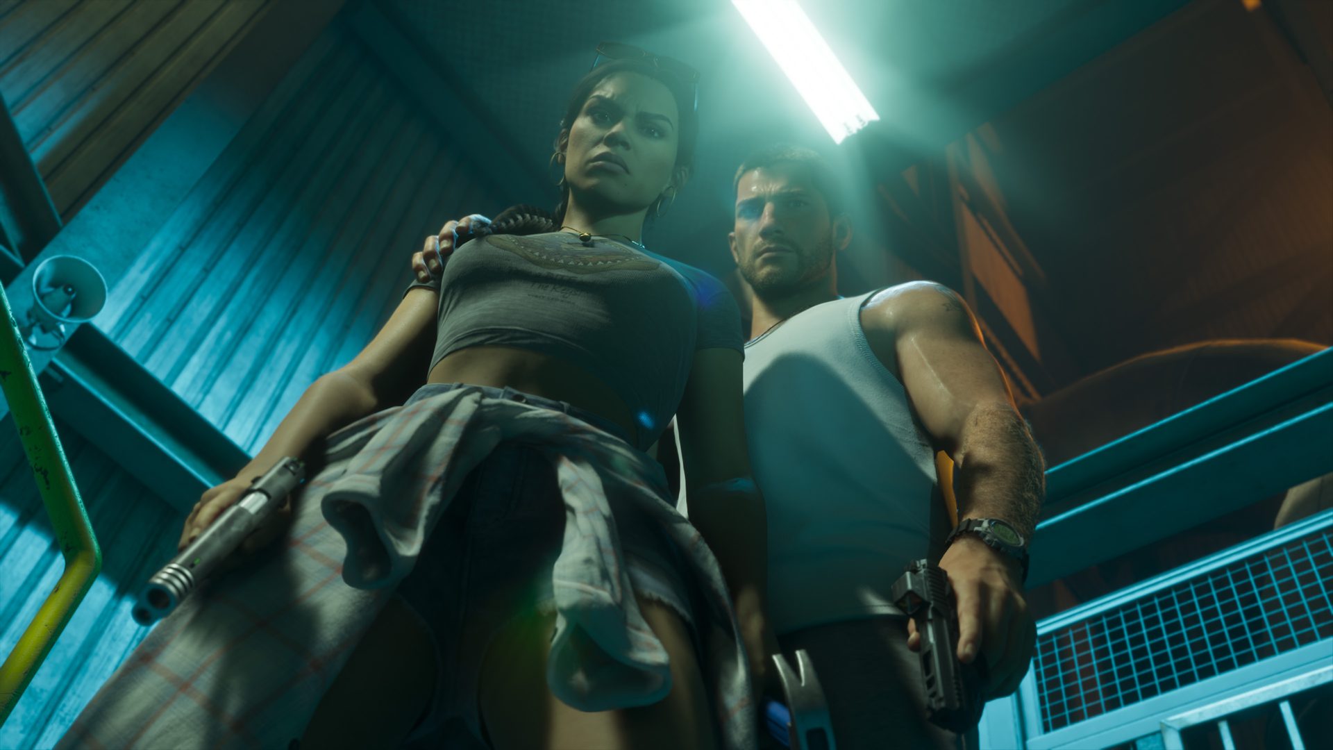 Grand Theft Auto VI official screenshot — Jason And Lucia
