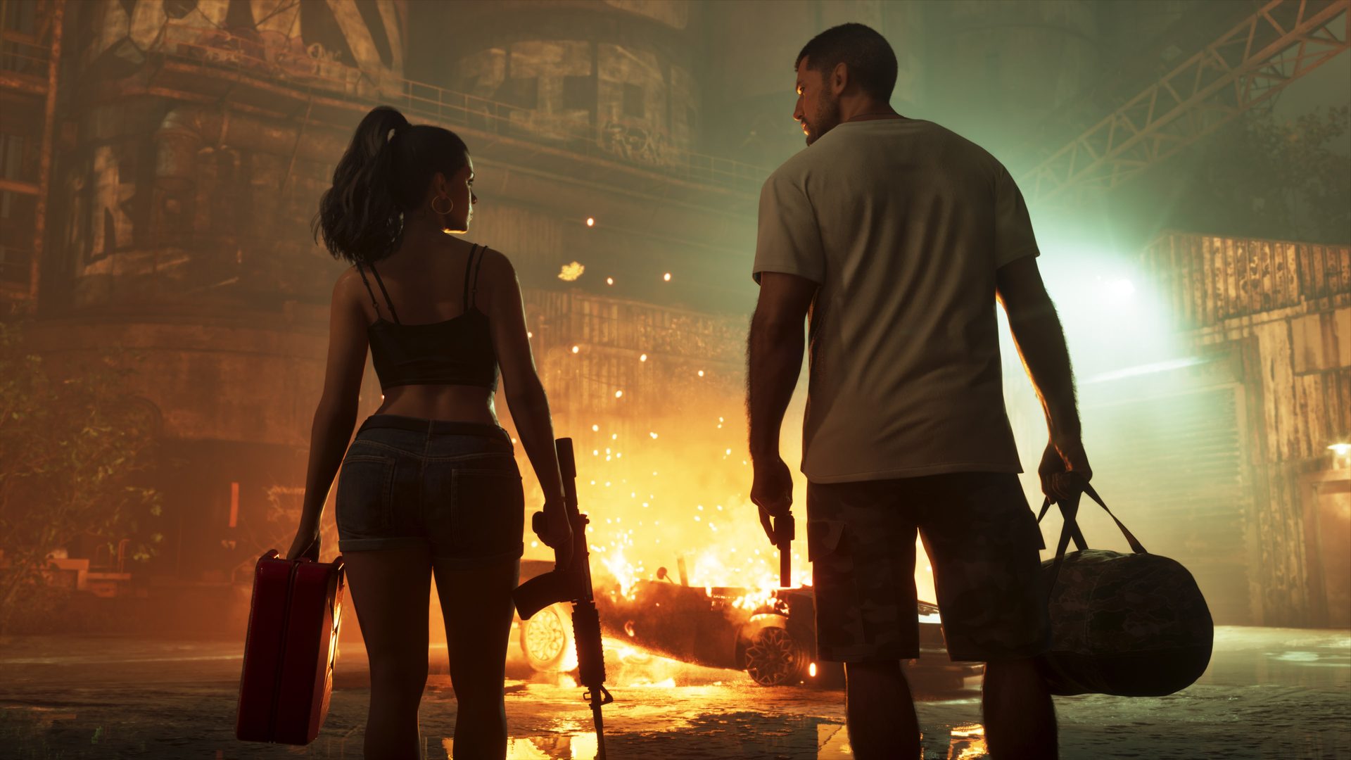 Grand Theft Auto VI official screenshot — Jason And Lucia